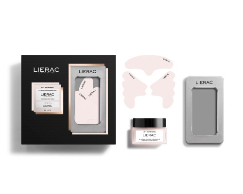  מארז-מסכת פד -ליפט אינטגרל קרם יום עם אפקט הרמה, מילוי ומיצוק